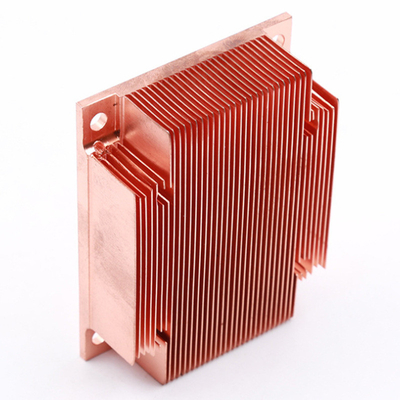 High Precision Copper Skiving Heat Sink Aluminum For IGBT Cooler