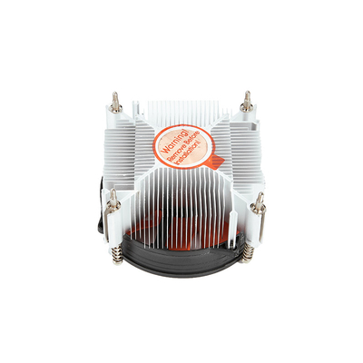 7pcs Blade Orange Fan CPU Cooling Radiator For IntelLGA775 Core2DUO Voltage 12VDC