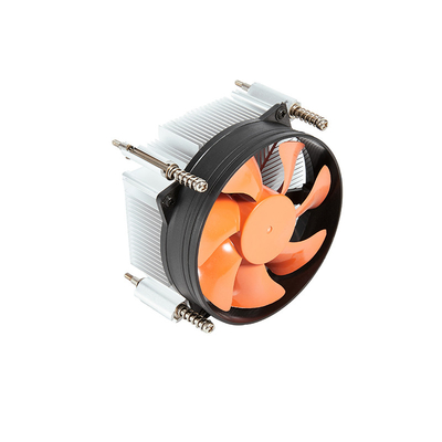 7pcs Blade Orange Fan CPU Cooling Radiator For IntelLGA775 Core2DUO Voltage 12VDC