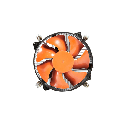 7pcs Blade Orange Fan CPU Cooling Radiator For IntelLGA775 Core2DUO Voltage 12VDC