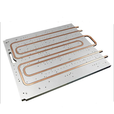 Anodizing OEM Liquid Cold Plate Heat Sink , Antibaking Aluminum Water Cooler